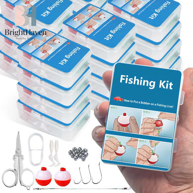 Fishing Kayak Crate - 24Pcs/Set Emergency Fishing Kit Portable Mini