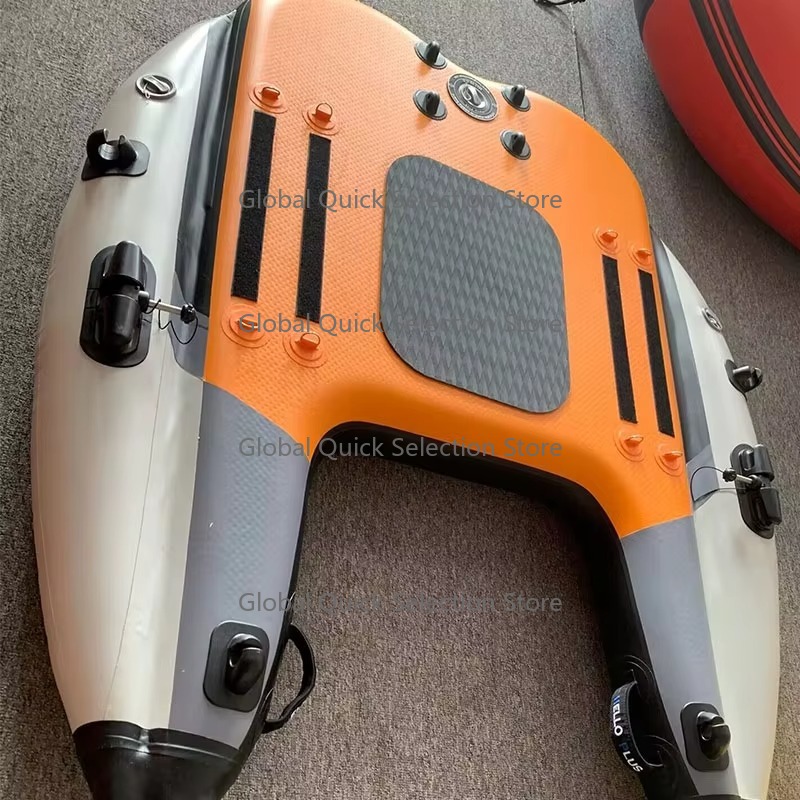 Fishing Kayak Pedal Drive - Inflatable Fishing Floating Paddle Board Family