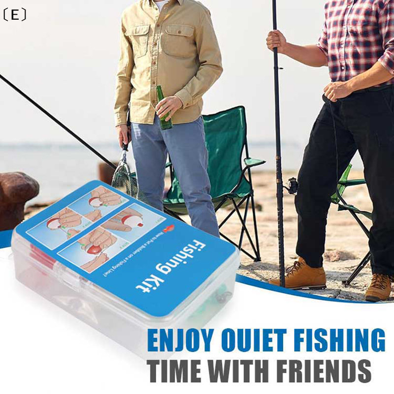 〔E〕24Pcs/Set Emergency Fishing - Fishing Kayak Crate ulasan dan harga