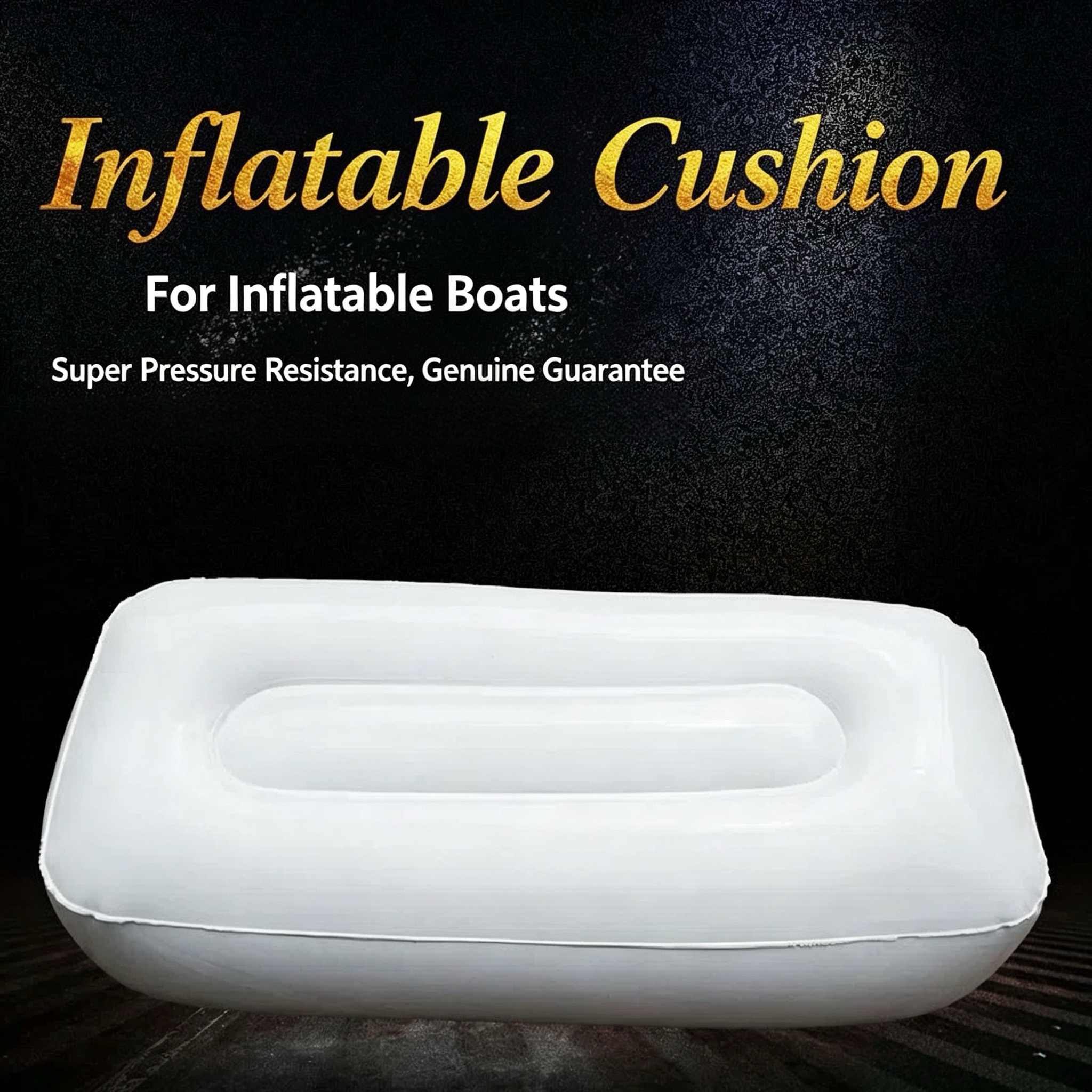 Thickened PVC Inflatable Seat, - Fishing Kayak Seat ulasan dan harga