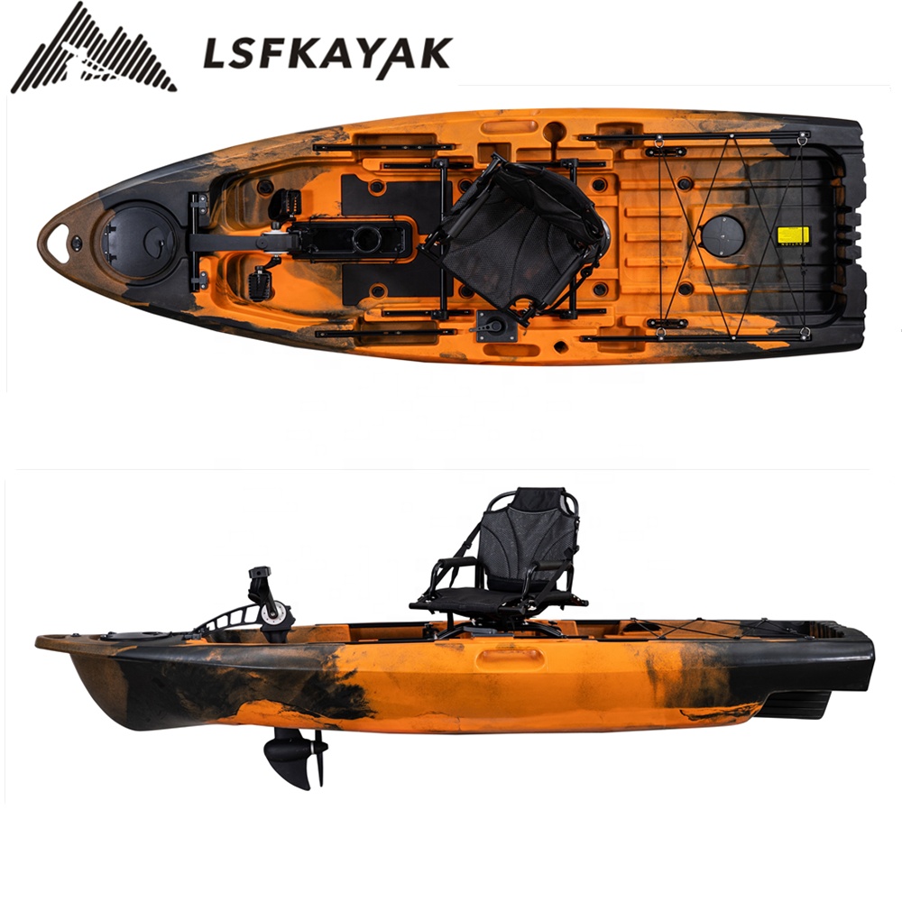 LSF Plastic Rowing Fishing Ele - Fishing Kayak Paddle ulasan dan harga